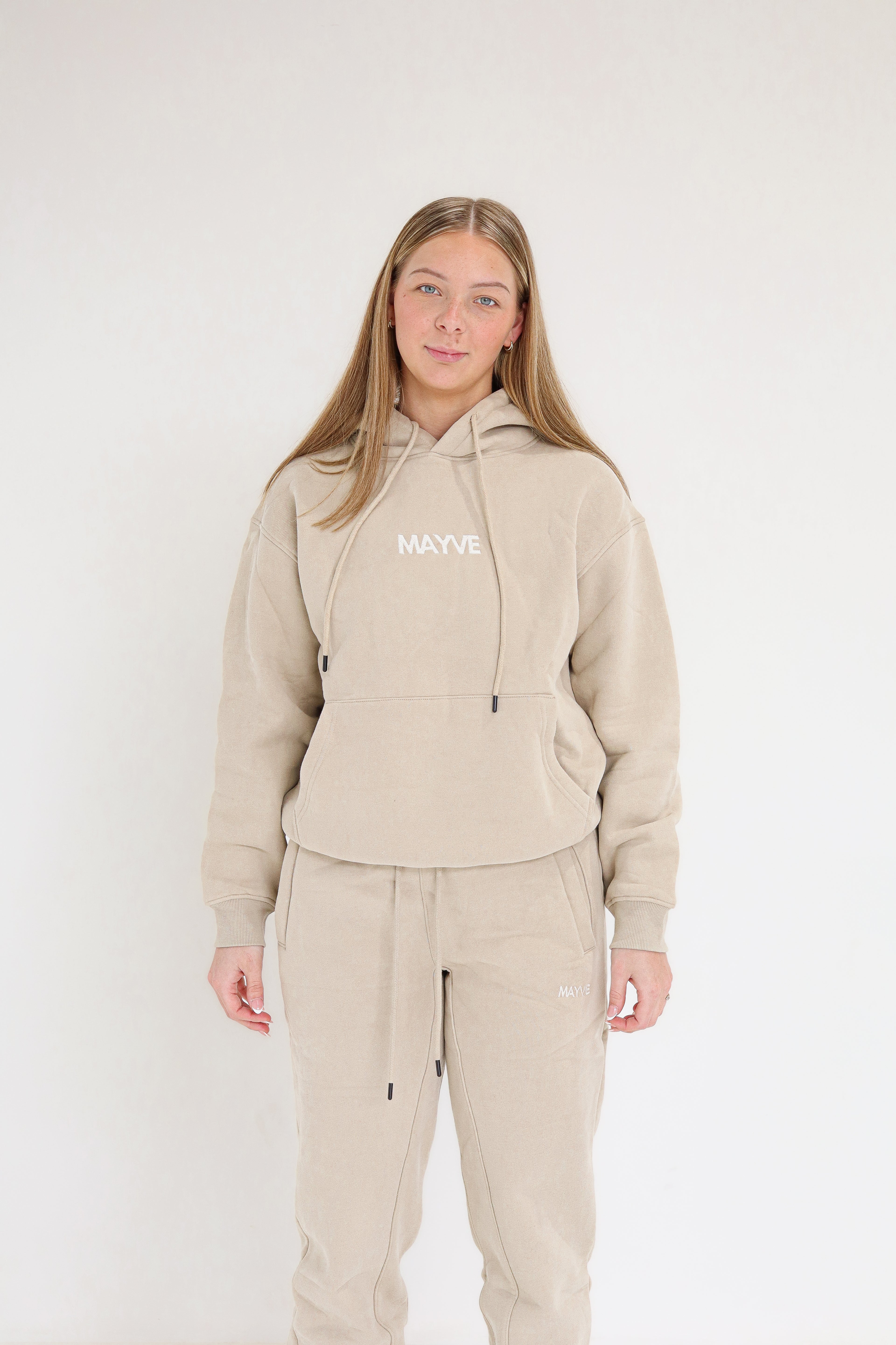 ESSENTIAL HOODIE - BEIGE BABY