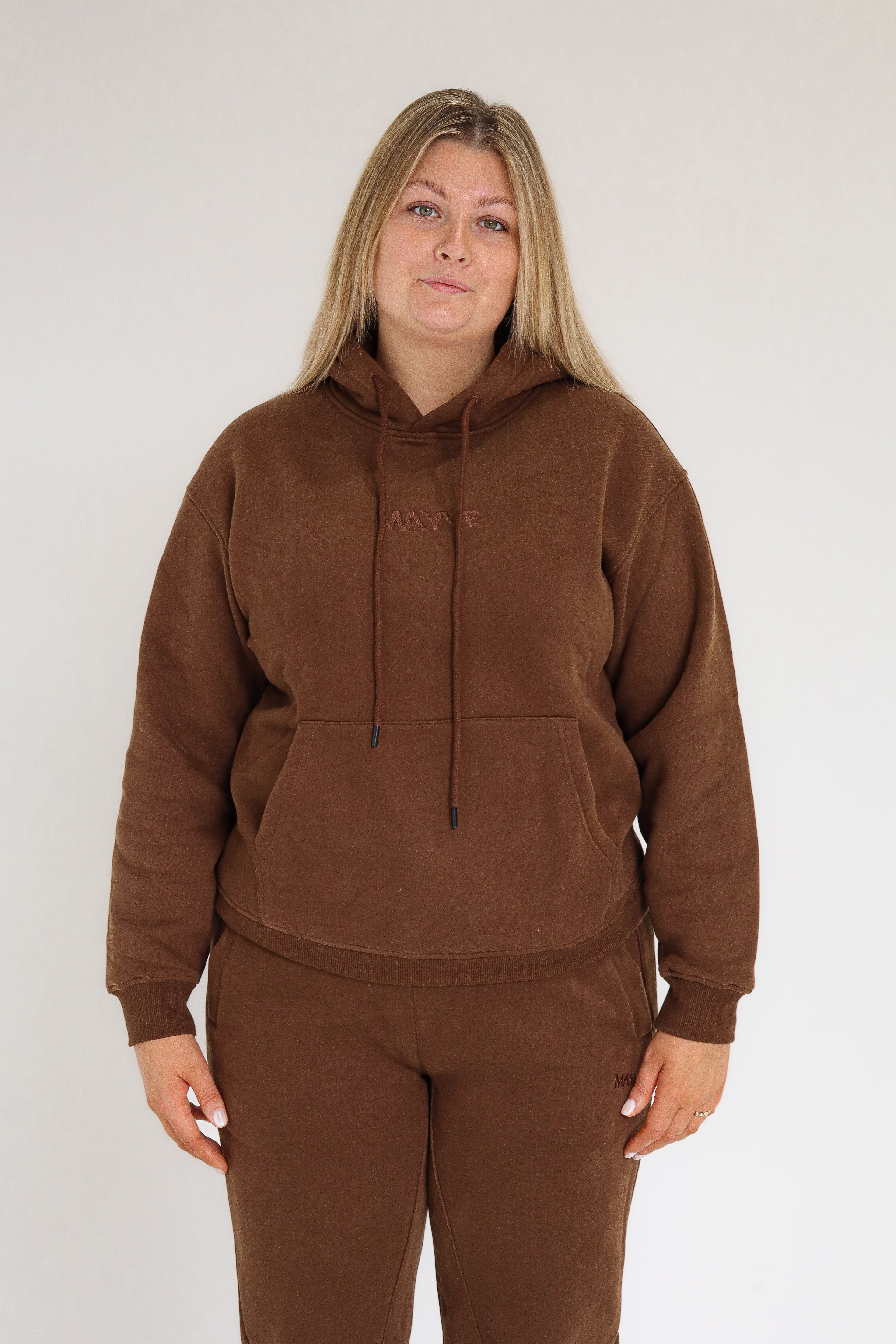 ESSENTIAL HOODIE - CHOCOLATE BROWN