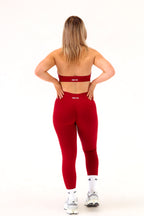 SCULPT LEGGINGS - CHERRY RED