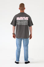 CONFIDENCE CLUB TEE - GREY & PINK