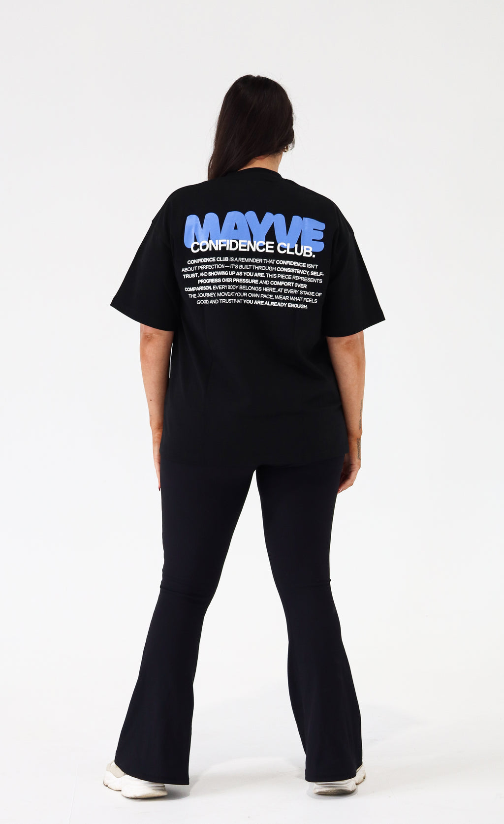 CONFIDENCE CLUB TEE - BLACK & BLUE