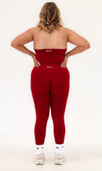 SCULPT LEGGINGS - CHERRY RED