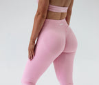 SCULPT LEGGINGS - BABY PINK