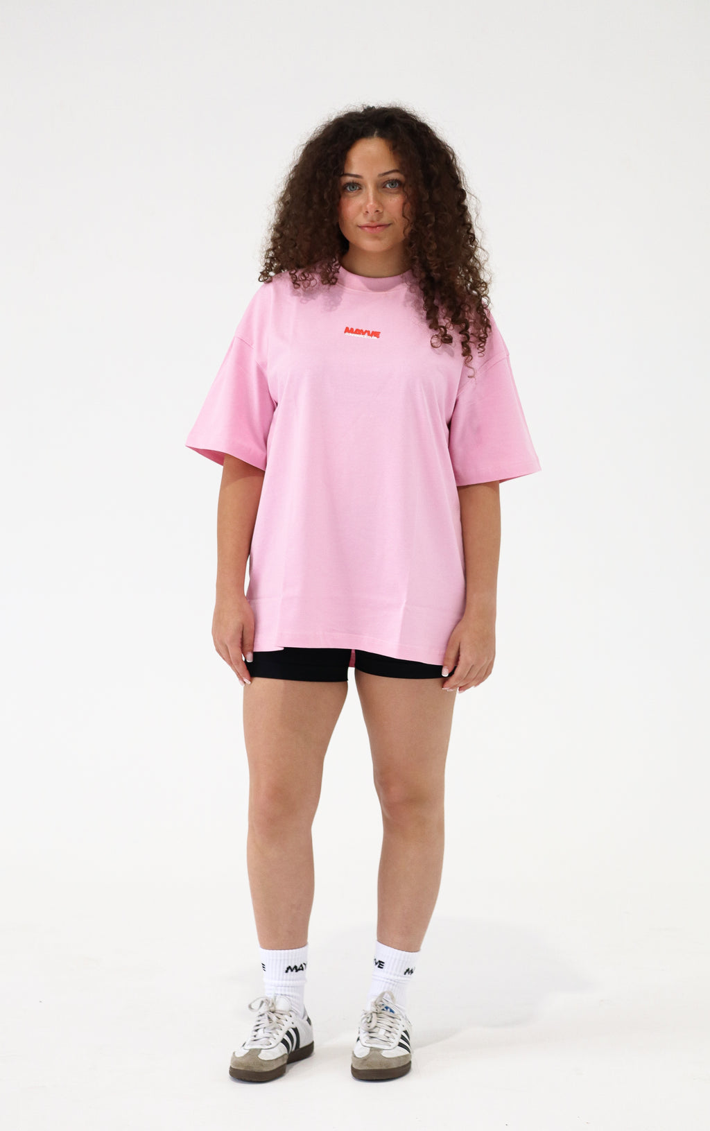 CONFIDENCE CLUB TEE - PINK & RED