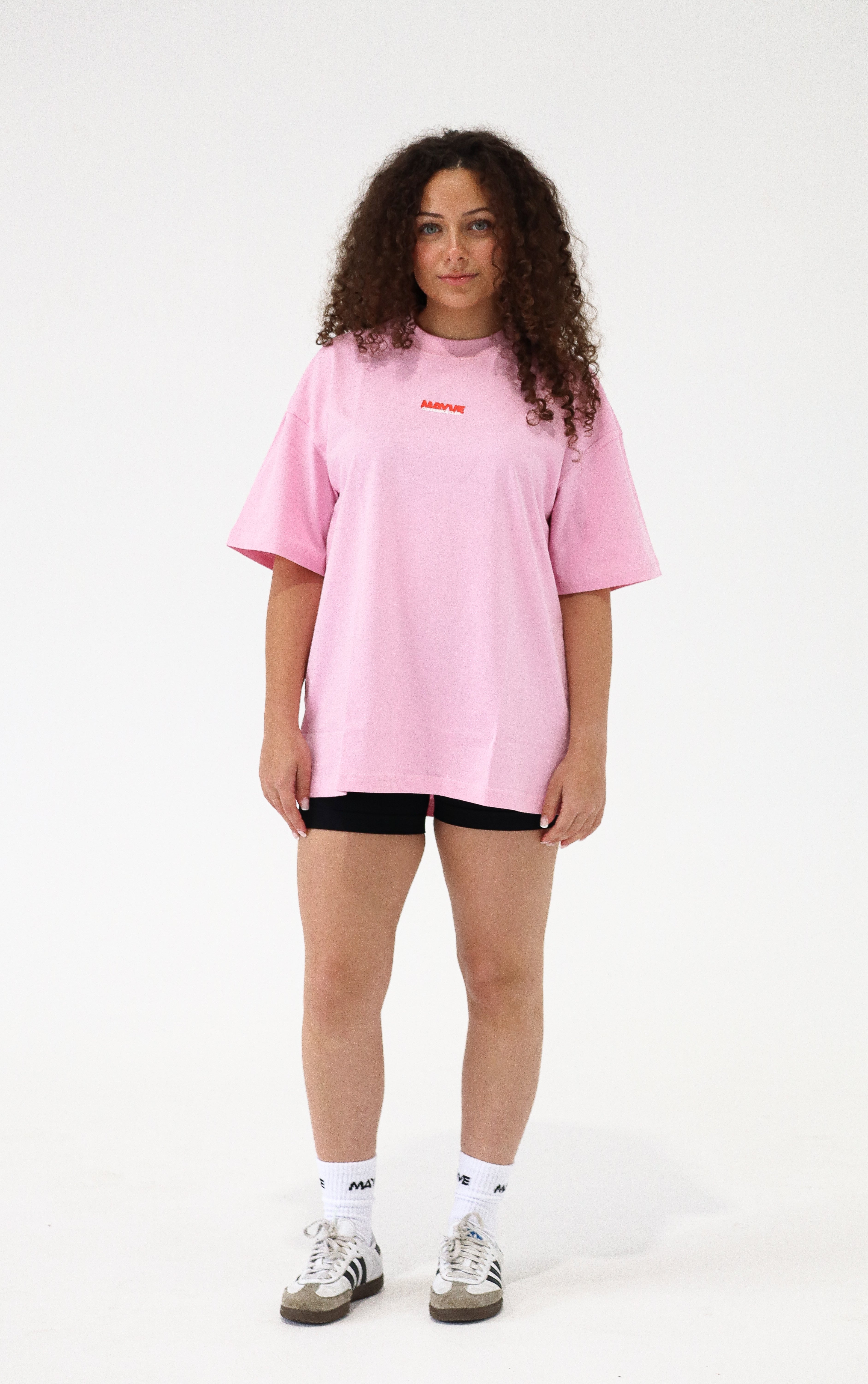 CONFIDENCE CLUB TEE - PINK & RED