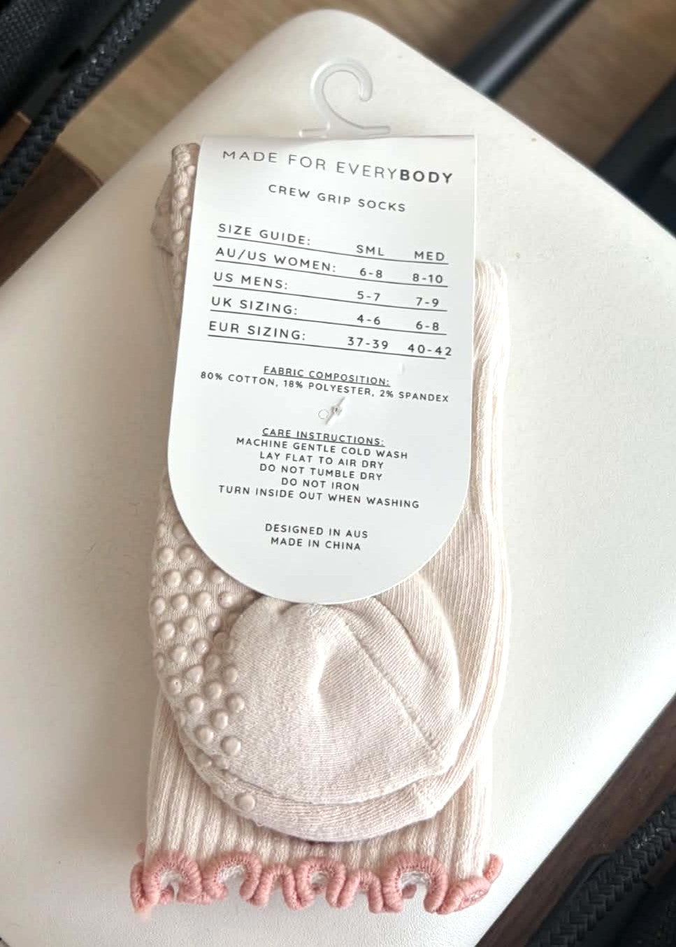 MAYVE GRIP PILATES SOCKS - COWGIRL BOOTS