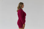 SCULPT ZIP JACKET - ACAI