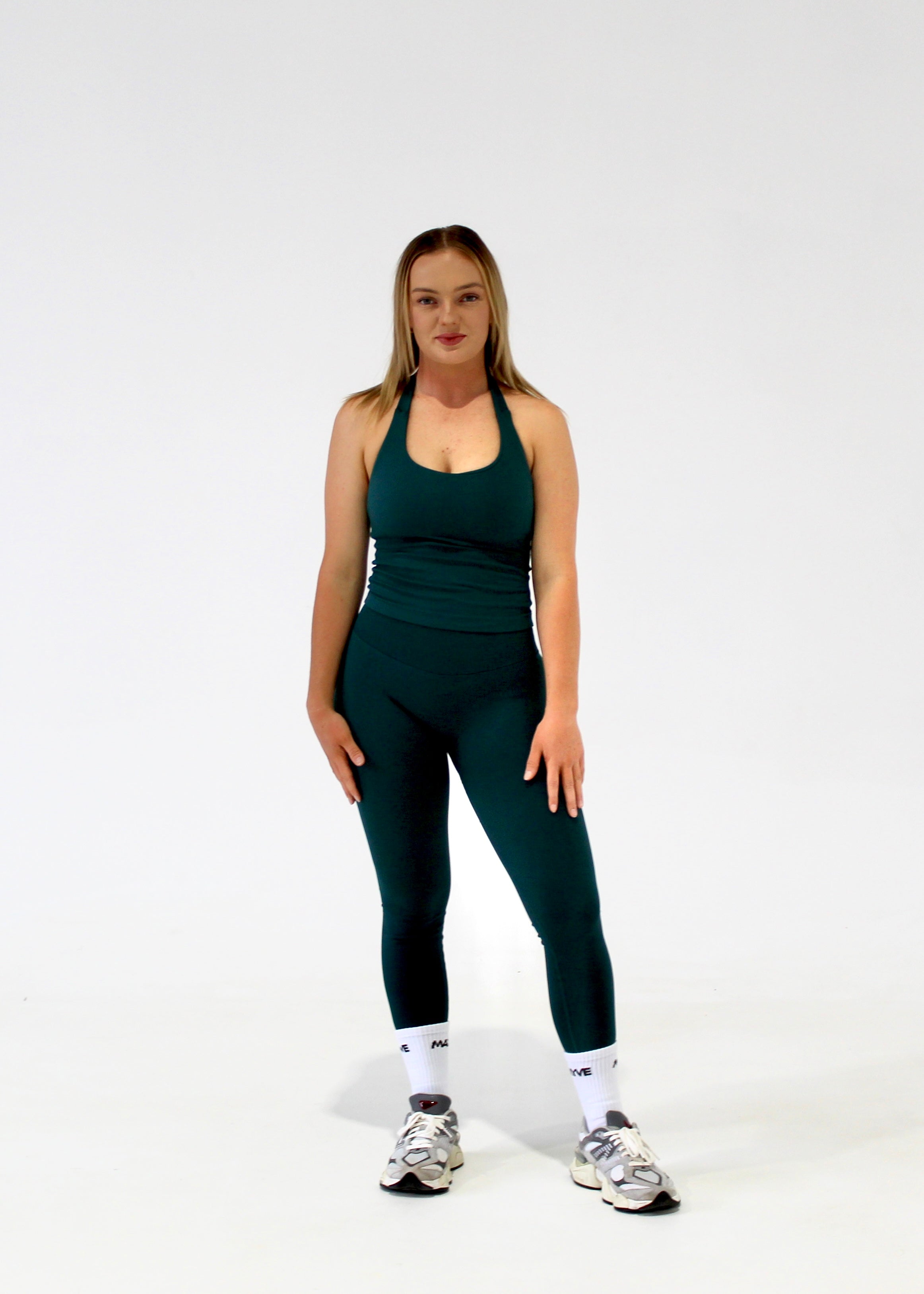 SCULPT LEGGINGS - FOREST GREEN