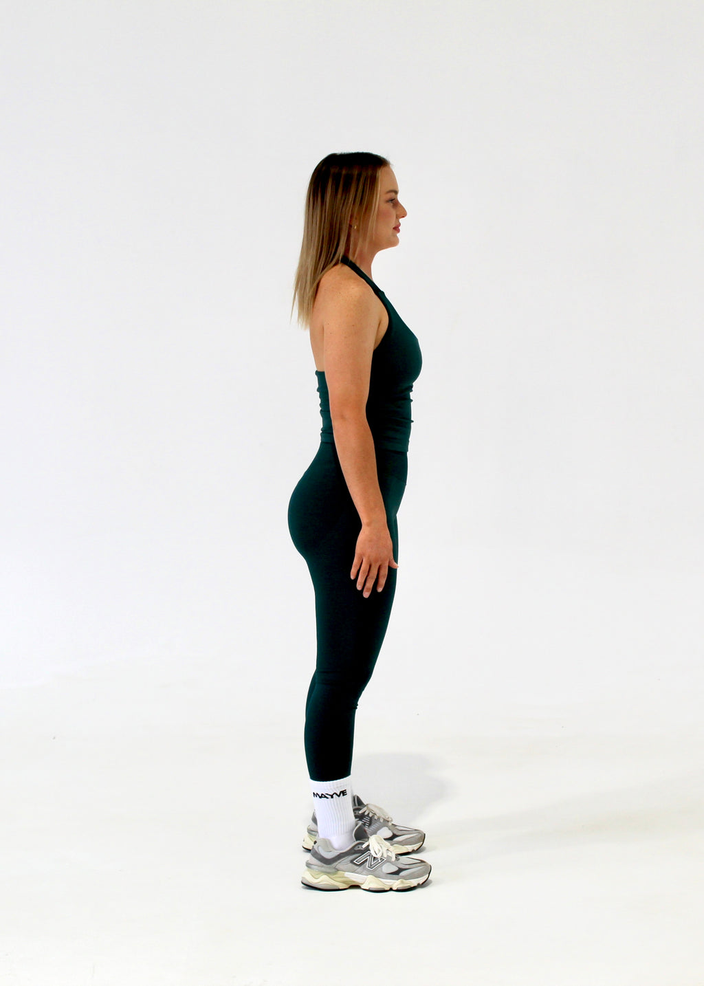 SCULPT LEGGINGS - FOREST GREEN
