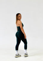 SCULPT LEGGINGS - FOREST GREEN