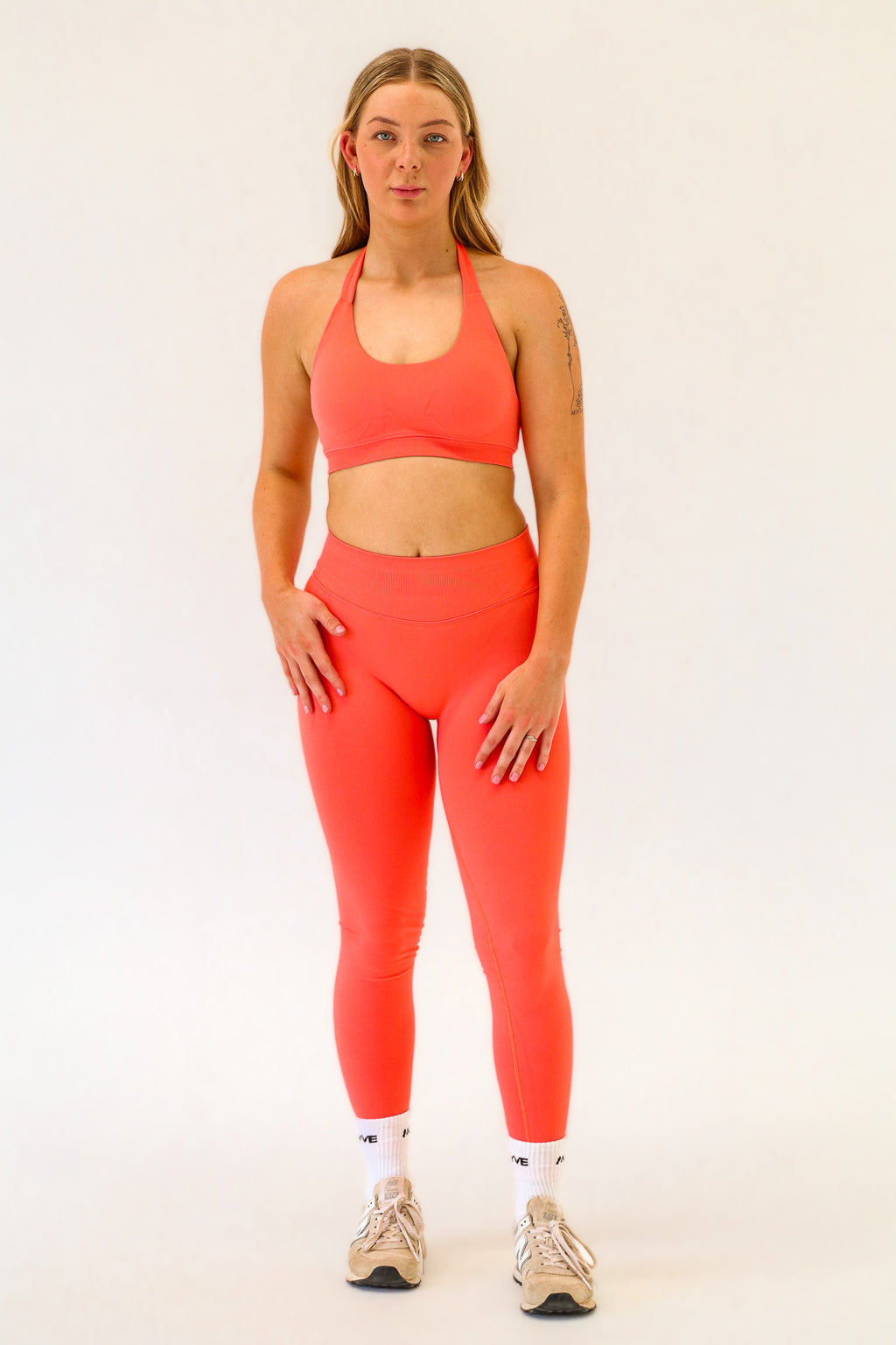 SCULPT LEGGINGS - CORAL