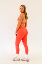 SCULPT LEGGINGS - CORAL