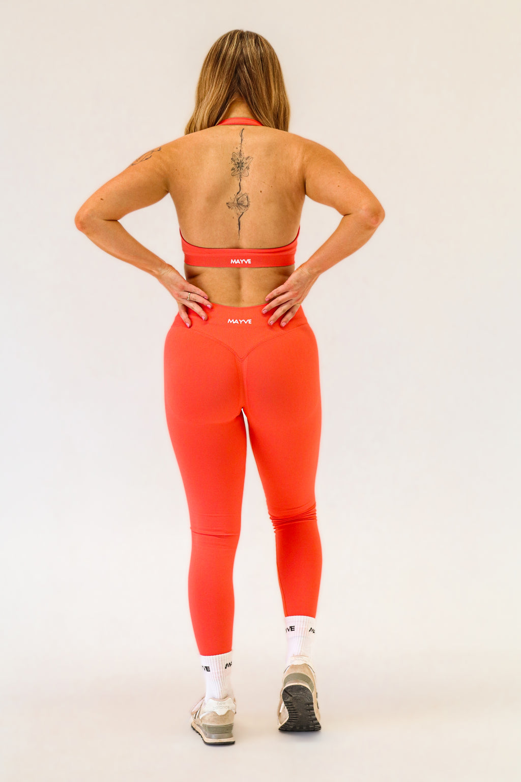 SCULPT LEGGINGS - CORAL