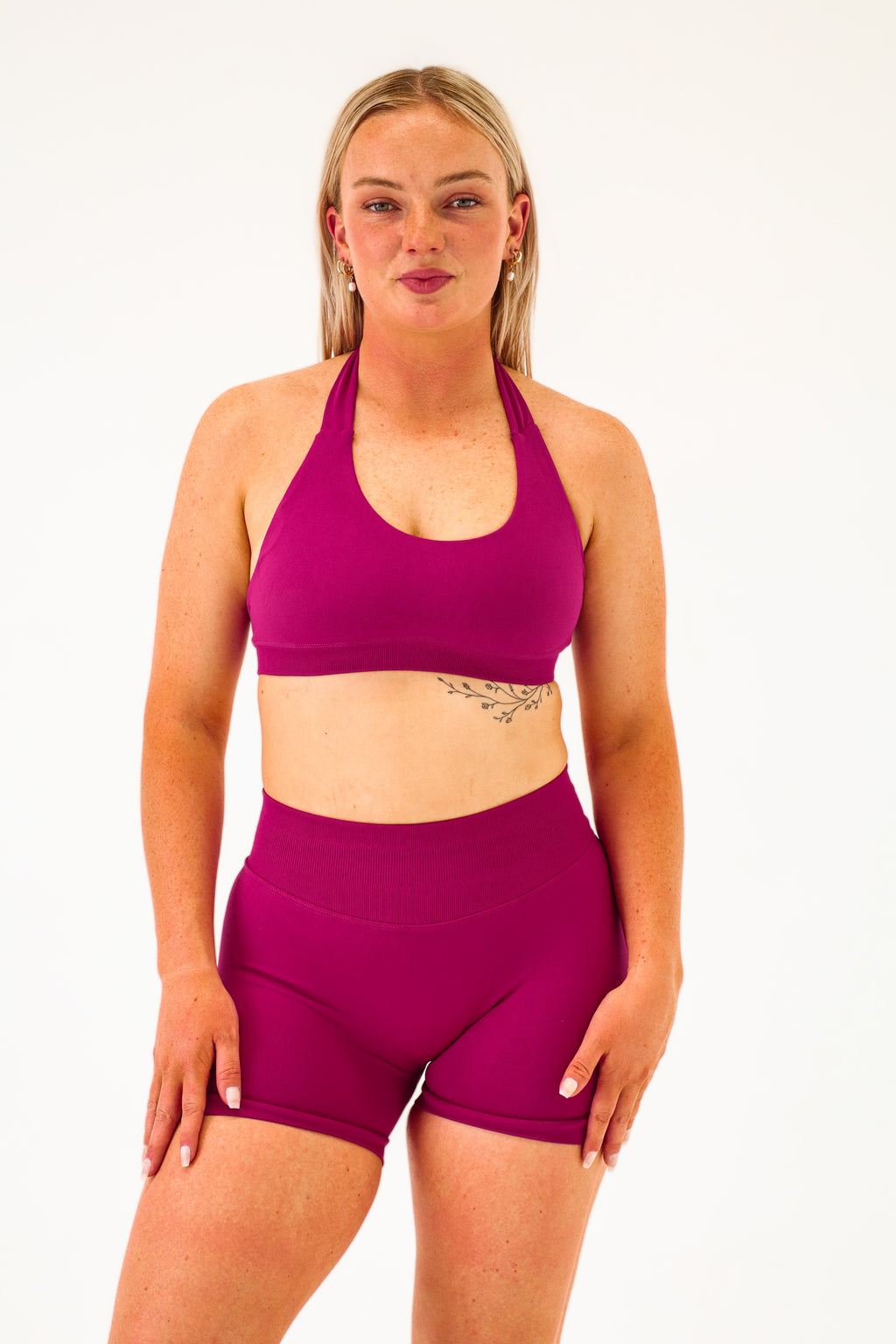 SCULPT SHORTS - ACAI