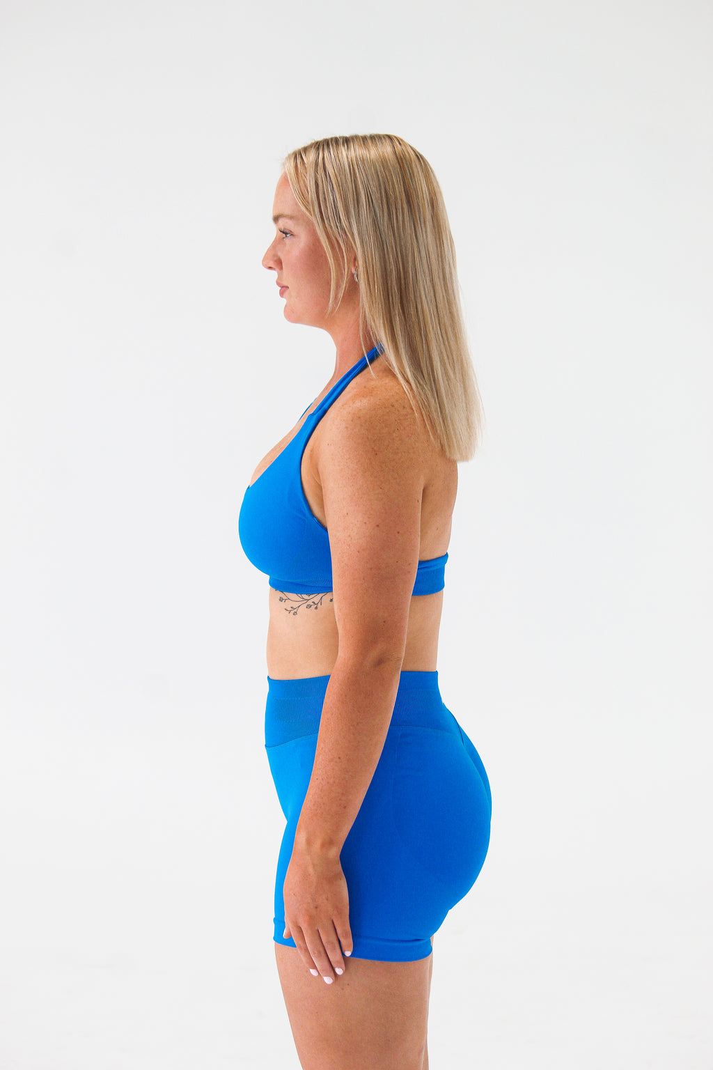 VERA CROP - TROPIC BLUE