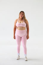 SCULPT LEGGINGS - BABY PINK