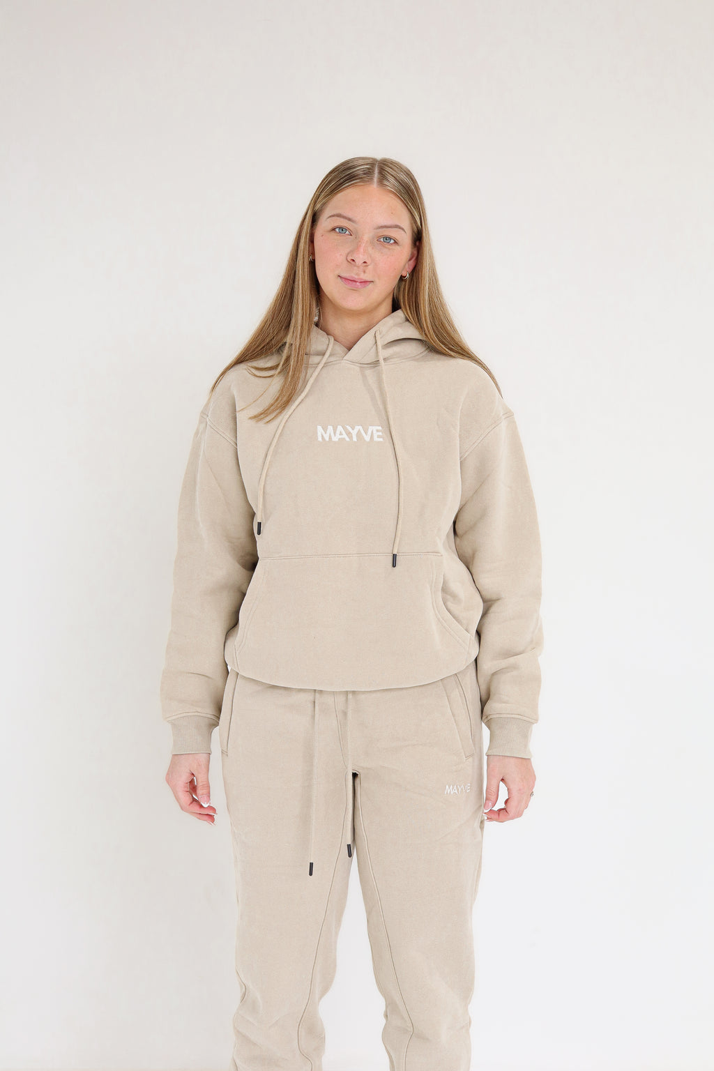 ESSENTIAL HOODIE - BEIGE BABY