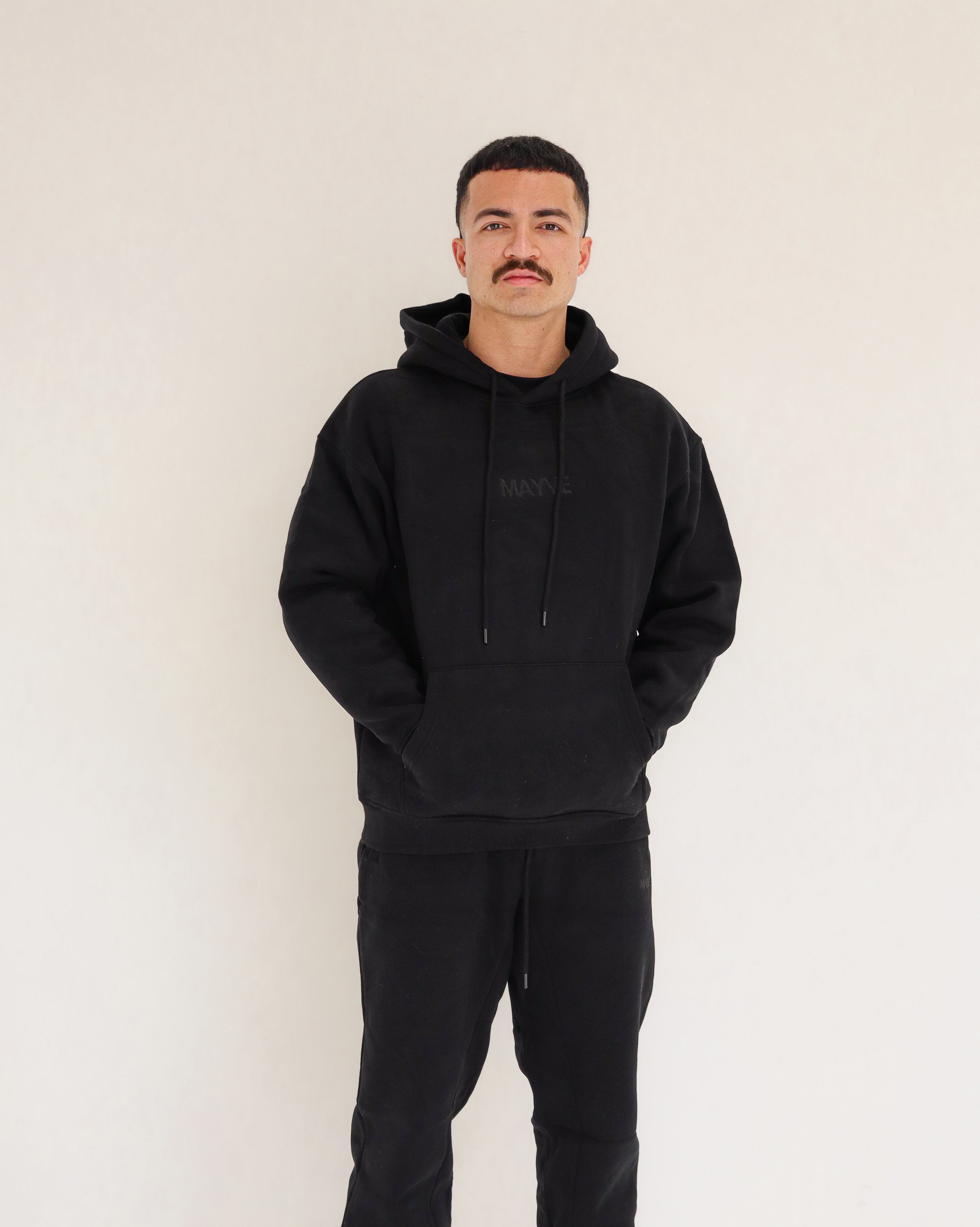 ESSENTIAL HOODIE - BLACK