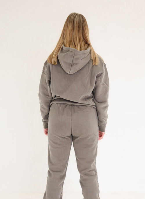 ESSENTIAL HOODIE - ASH GREY