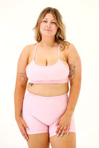 ZAHRA CROP - BABY PINK