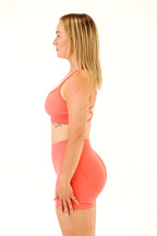 ZAHRA CROP - CORAL