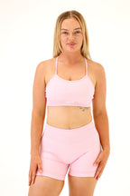 ZAHRA CROP - BABY PINK
