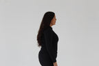 SCULPT ZIP JACKET - ONYX