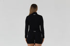 SCULPT ZIP JACKET - ONYX