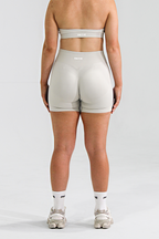 SCULPT SHORTS - STONE GREY